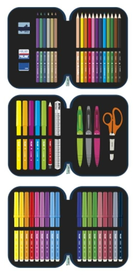 Imagen extra Milan The Fun Plumier de 3 Pisos con Contenido