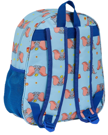 Imagen extra Safta Dumbo Mochila 3D - Portabotellas - 27x33x10cm - Azul Claro