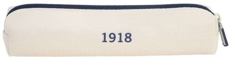 Imagen extra Milan Serie 1918 Estuche Mini Redondo - Tejido Resistente - 20,5x4,5x5 cm - Beige