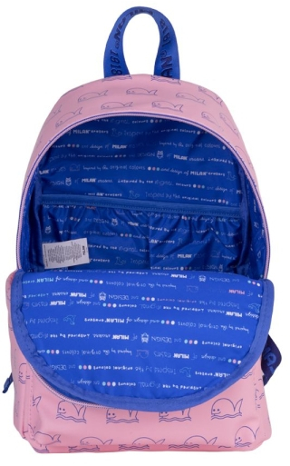 Imagen extra Milan Coleccion 460 Mochila Infantil Casual 9.5L - 2 Bolsillos Laterales - Rosa/Azul