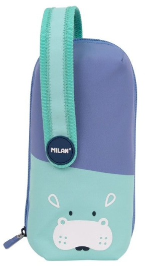 Milan Fun Animals Pack de 4 Estuches con Contenido -  Azul/Turquesa