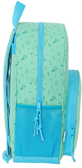 Imagen extra Safta Stitch Aloha Mochila - Adaptable a Carro - 33x42x14cm - Verde
