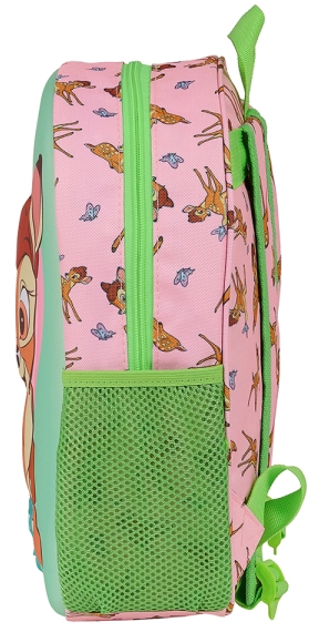Imagen extra Safta Bambi Mochila 3D - Portabotellas - 27x33x10cm - Verde Pastel