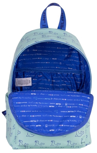 Imagen extra Milan Coleccion 460 Mochila Infantil Casual 9.5L - 2 Bolsillos Laterales - Verde/Azul