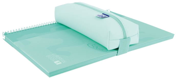 Oxford Live & Go Estuche Rectangular Mediano - Acolchado - - Azul