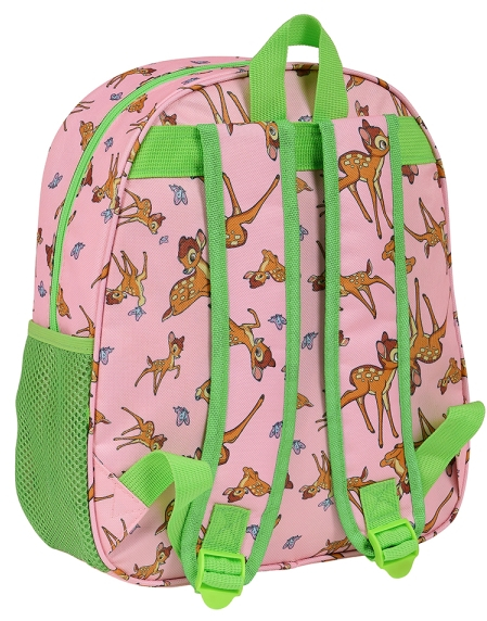 Imagen extra Safta Bambi Mochila 3D - Portabotellas - 27x33x10cm - Verde Pastel