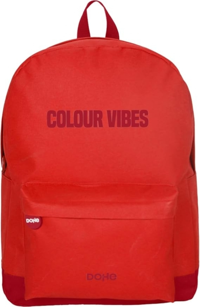 Dohe Daypack Colour Vibes Mochila Escolar - Rojo