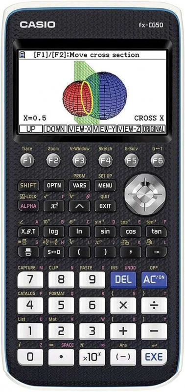 Imagen extra Casio FX-CG50 Calculadora Cientifica Grafica 3D - Pantalla en de 8 Lineas - Graficos 3D, Dinamicos, Estadisticos