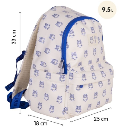 Imagen extra Milan Coleccion 460 Mochila Infantil Casual 9.5L - 2 Bolsillos Laterales - Beige/Azul