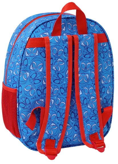 Imagen extra Safta Spidey Mochila Guarderia 3D - 22x27x10cm - Azul/Rojo