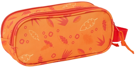 Imagen extra Safta El Rey Leon Estuche Portatodo 3D - 2 Compartimentos - - 21x8x6cm - Naranja