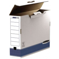 Fellowes Bankers Box Caja de Archivo Definitivo 100mm A3 - Montaje Automatico Fastfold - Carton Reciclado Certificacion FSC