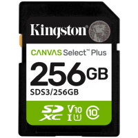 Kingston Tarjeta SDXC 256GB UHS-I Clase 10 150MB/s Canvas Select Plus
