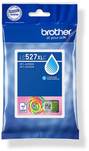 Imagen extra Brother LC527XL Cian Tinta Original LC527XLC