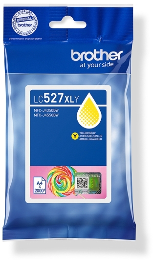 Imagen extra Brother LC527XL Amarillo Tinta Original LC527XLY