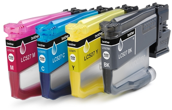 Imagen extra Brother LC527 Pack de 4 Cartuchos Originales LC527VAL