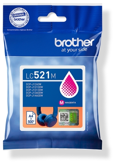 Imagen extra Brother LC521 Magenta Tinta Original LC521M