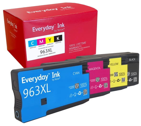 PACK-4 XEROX EveryDay Compatibles con HP 963XL PREMIUM
