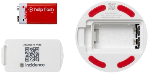 Imagen extra Help Flash IoT+ Baliza de Señalizacion de Emergencia V16 Conectada con DGT - Proteccion IP54 - Datos hasta Enero 2038