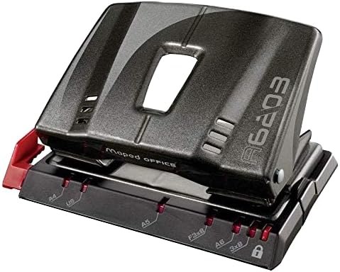 Imagen extra Grapadora + Taladrador perforador Maped Essentials. Grapas 24/6 26/6 Taladro