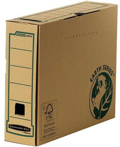 Caja Archivo Definitivo A4 Lomo 80mm - Fellowes Bankers Box Earth
