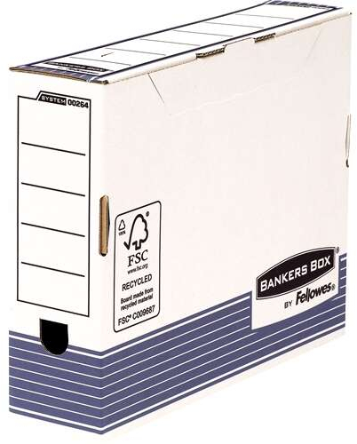 Caja Archivo Definitivo A4 Lomo 80mm - Fellowes Bankers Box 