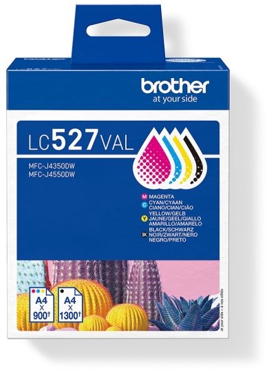 Imagen extra Brother LC527 Pack de 4 Cartuchos Originales LC527VAL