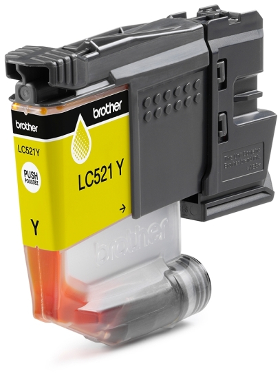 Imagen extra Brother LC521 Amarillo Tinta Original LC521Y