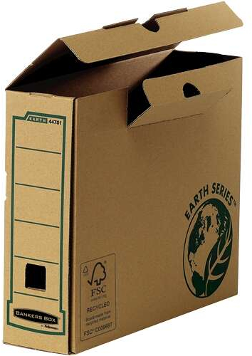 Imagen extra Caja Archivo Definitivo A4 Lomo 80mm - Fellowes Bankers Box Earth