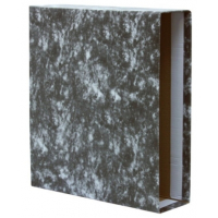 Funda para Archivador A-Z Bismark FOLIO Negro Jaspeado