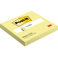 Post-It Bloc 100 Z-Notas Adhesivas Reposicionables 76x76mm - Amarillo Claro