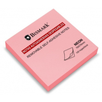 Bismark Bloc 100 Notas Adhesivas 76x76mm - Rosa Neon