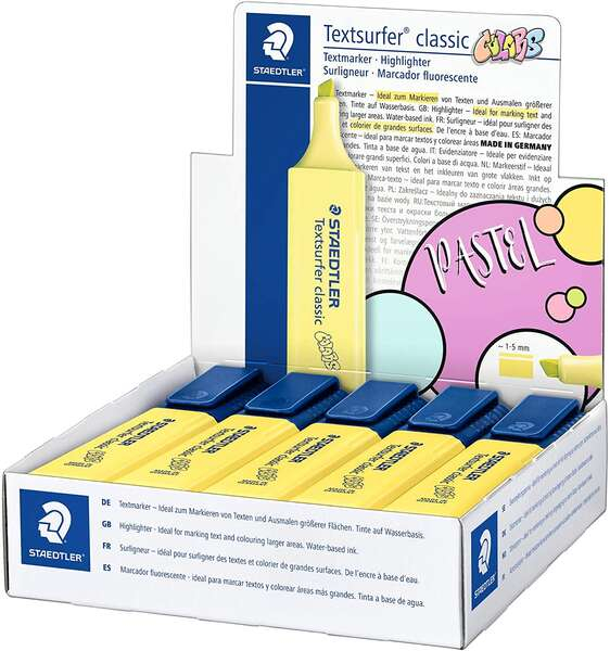 Imagen extra Staedtler Textsurfer Classic 364 Pastel Marcador Fluorescente Amarillo Girasol