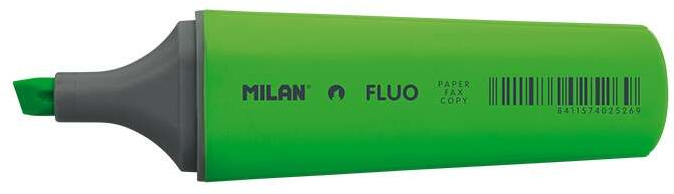 Milan Marcador Fluorescente Verde