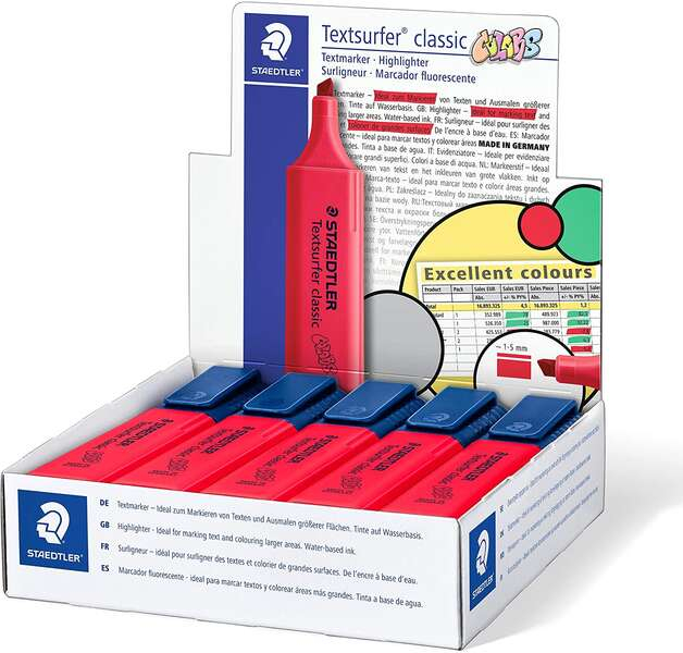 Imagen extra Staedtler Textsurfer Classic 364 Marcador Fluorescente Bermellon