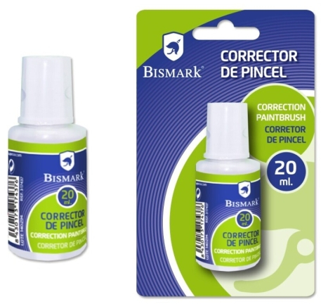 Corrector Liquido 20ml de pincel Secado Rapido