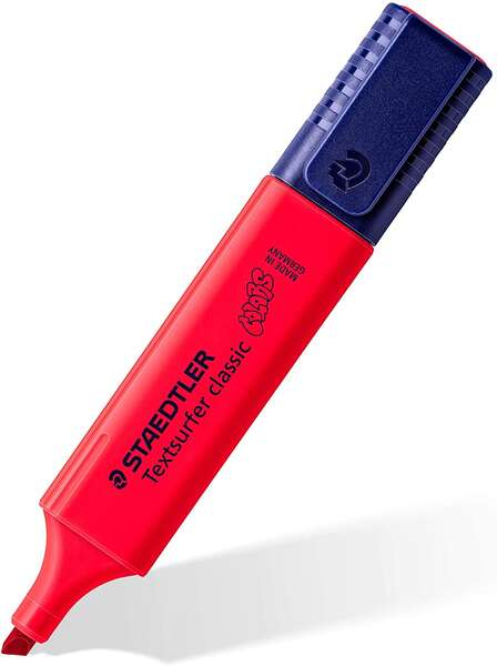 Staedtler Textsurfer Classic 364 Marcador Fluorescente Bermellon