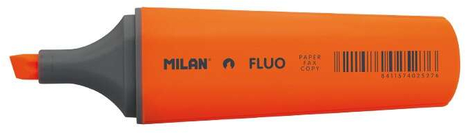 Milan Marcador Fluorescente Naranja