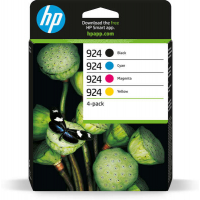 HP 924 Pack de 4 Cartuchos Originales 6C3Z1NE