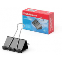 PACK 12 Pinzas Metalizas 51mm Abatibles. Erichkrause 