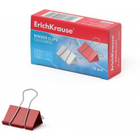 PACK 12 Pinzas Metalicas 19mm Color metalizado. Erichkrause