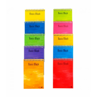 Cuaderno ECONOMICO Espiral Superior 12º Doceavo (85x125mm) 80 Hojas 60gr Cuadricula - Tapa Plastificada