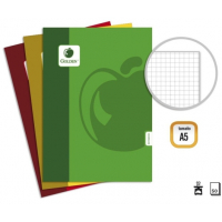 PACK 10 Libretas Grapadas A5 50 Hojas 60grs Cuadricula