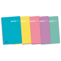 Cuaderno CUARTO, CUADRICULADO 4x4, Tapas Plastico PP, 80 Hojas de Papel Extrablanco 90gr