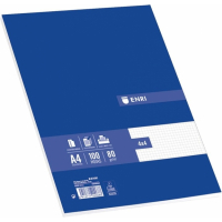 Recambio de 100 Hojas A4 Cuadricula 4x4 de 80gr (Sin taladros). Enri