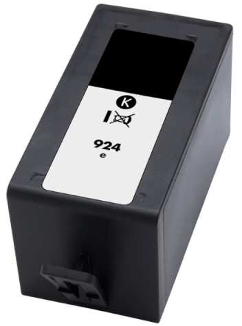 Compatible HP 924e XL Negro Tinta 4K0V0NE 4K0U6NE (Chip reforzado contra actualizaciones)
