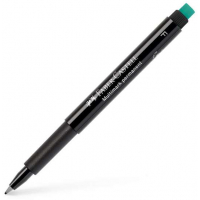 Rotulador permanente 0,6 mm NEGRO (ideal CD,DVD). FaberCastell