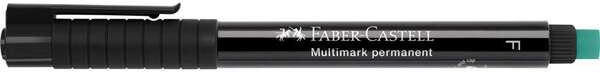Imagen extra Rotulador permanente 0,6 mm NEGRO (ideal CD,DVD). FaberCastell