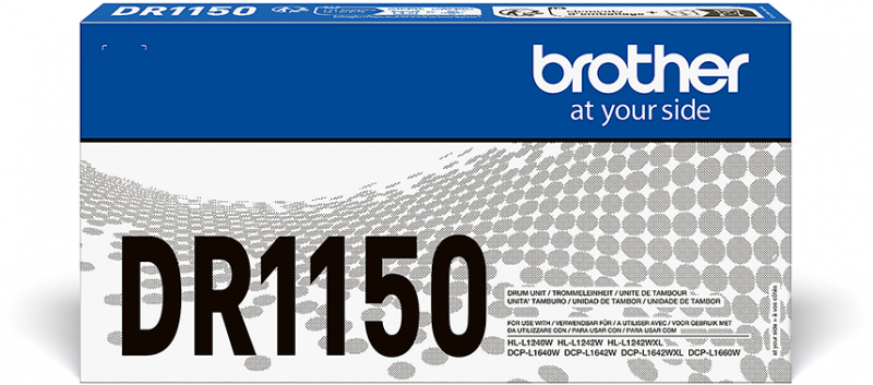 Brother DR1150 ORIGINAL Unidad de imagen DR-1150 para DCP-L1640W DCP-L1642W DCP-L1642WXL / DCP-L1660W / HL-L1240W / HL-L1242W / HL-L1242WXL