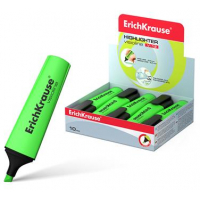 Marcador fluorescente Verde economico ErichKrause Visioline V-12